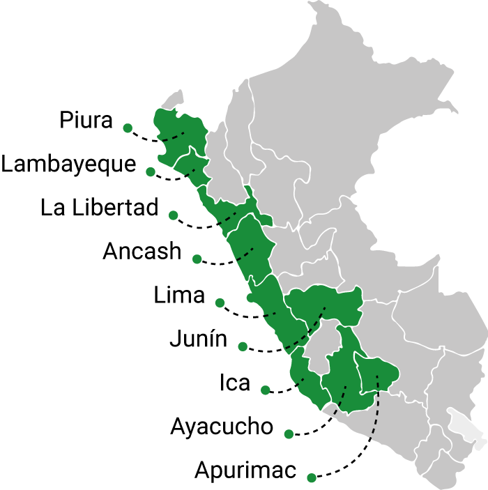 Mapa de Perú